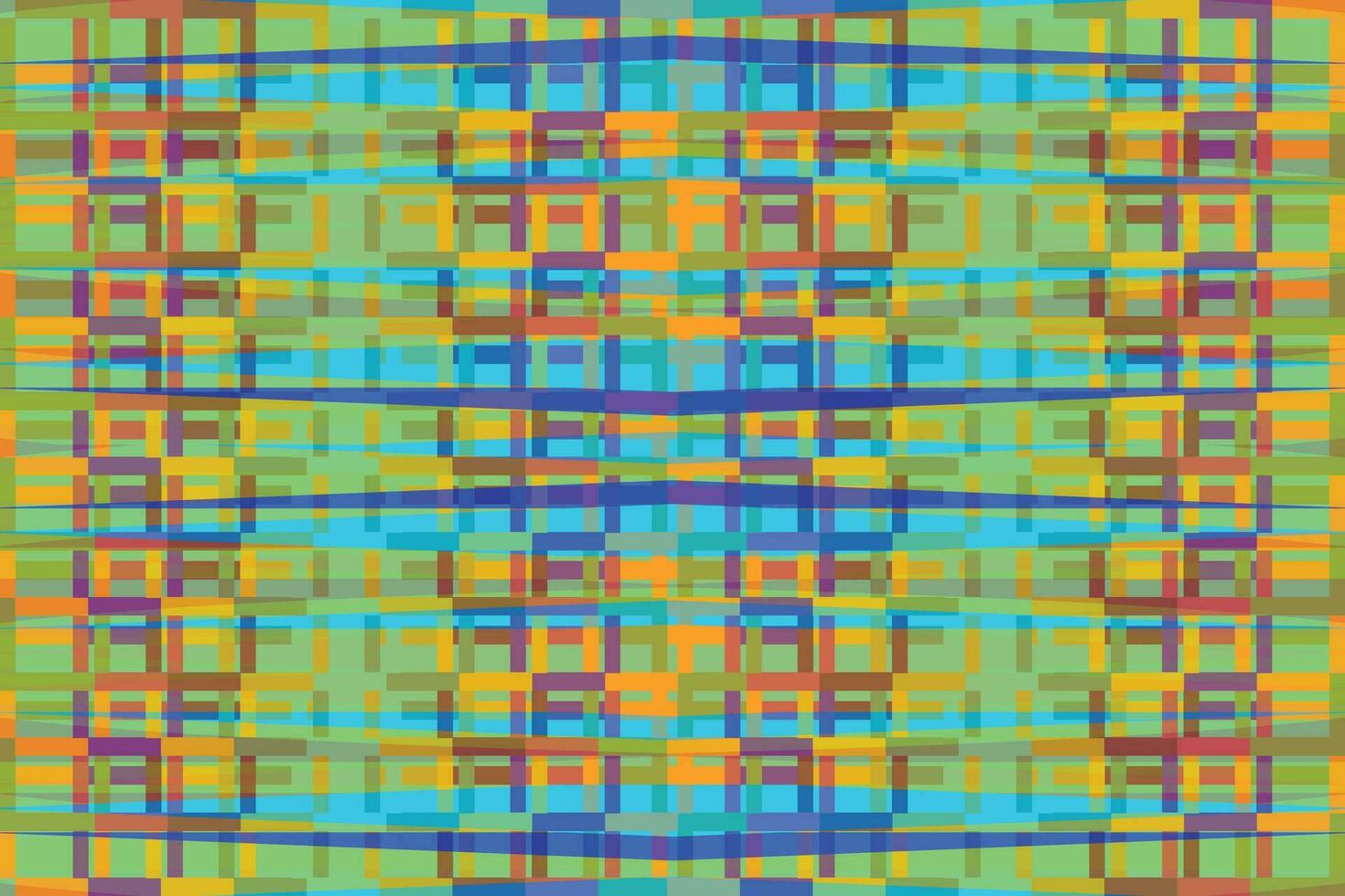 Ethnic zigzag pattern in retro colors, Aztec style seamless vector background