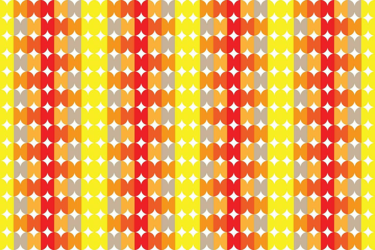 Ethnic zigzag pattern in retro colors, Aztec style seamless vector background