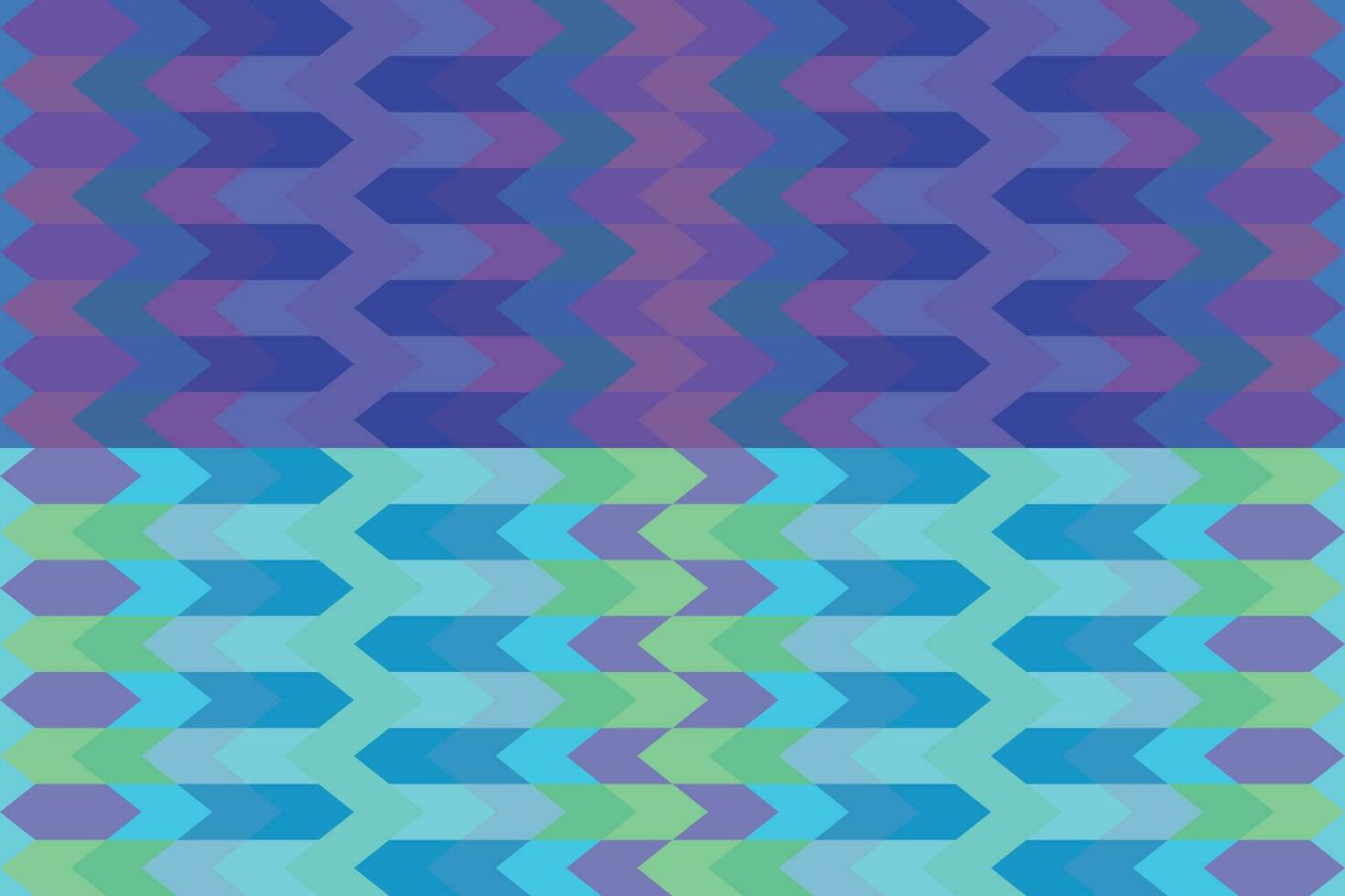 Ethnic zigzag pattern in retro colors, Aztec style seamless vector background