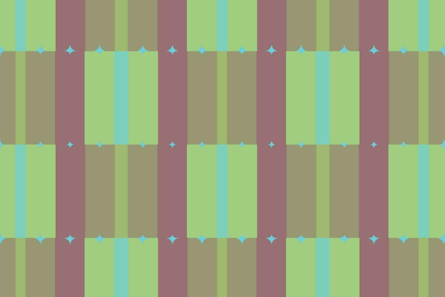 Ethnic zigzag pattern in retro colors, Aztec style seamless vector background