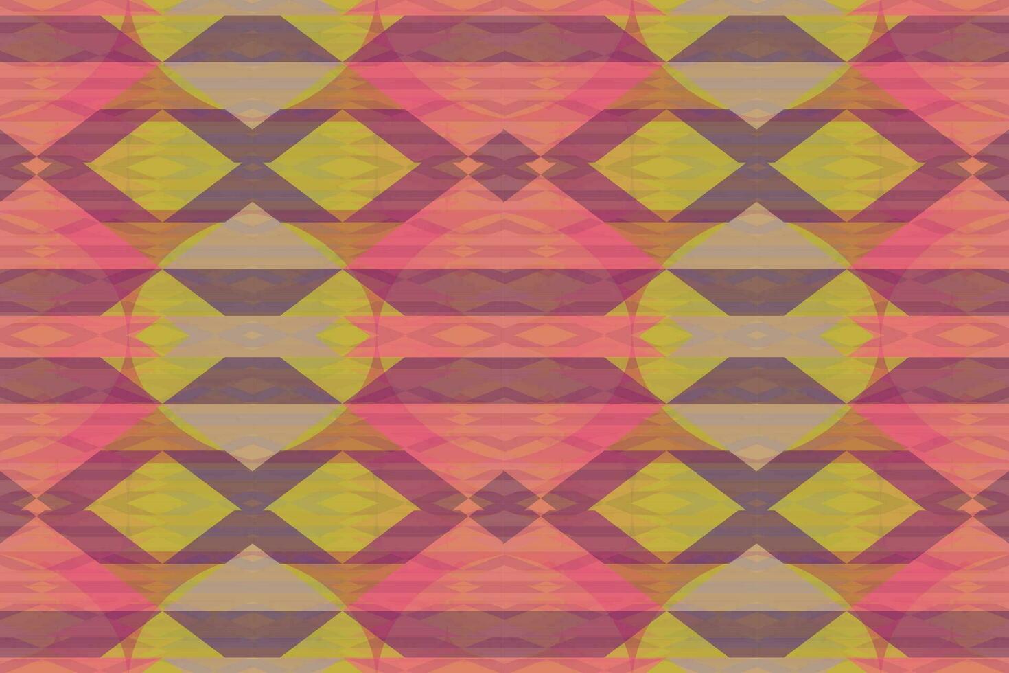 étnico zigzag modelo en retro colores, azteca estilo sin costura vector antecedentes