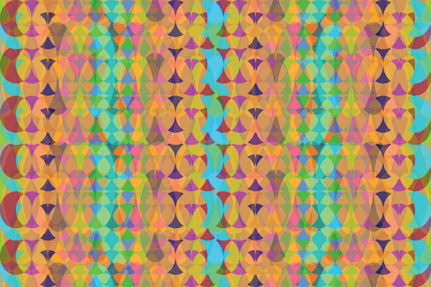 Ethnic zigzag pattern in retro colors, Aztec style seamless vector background