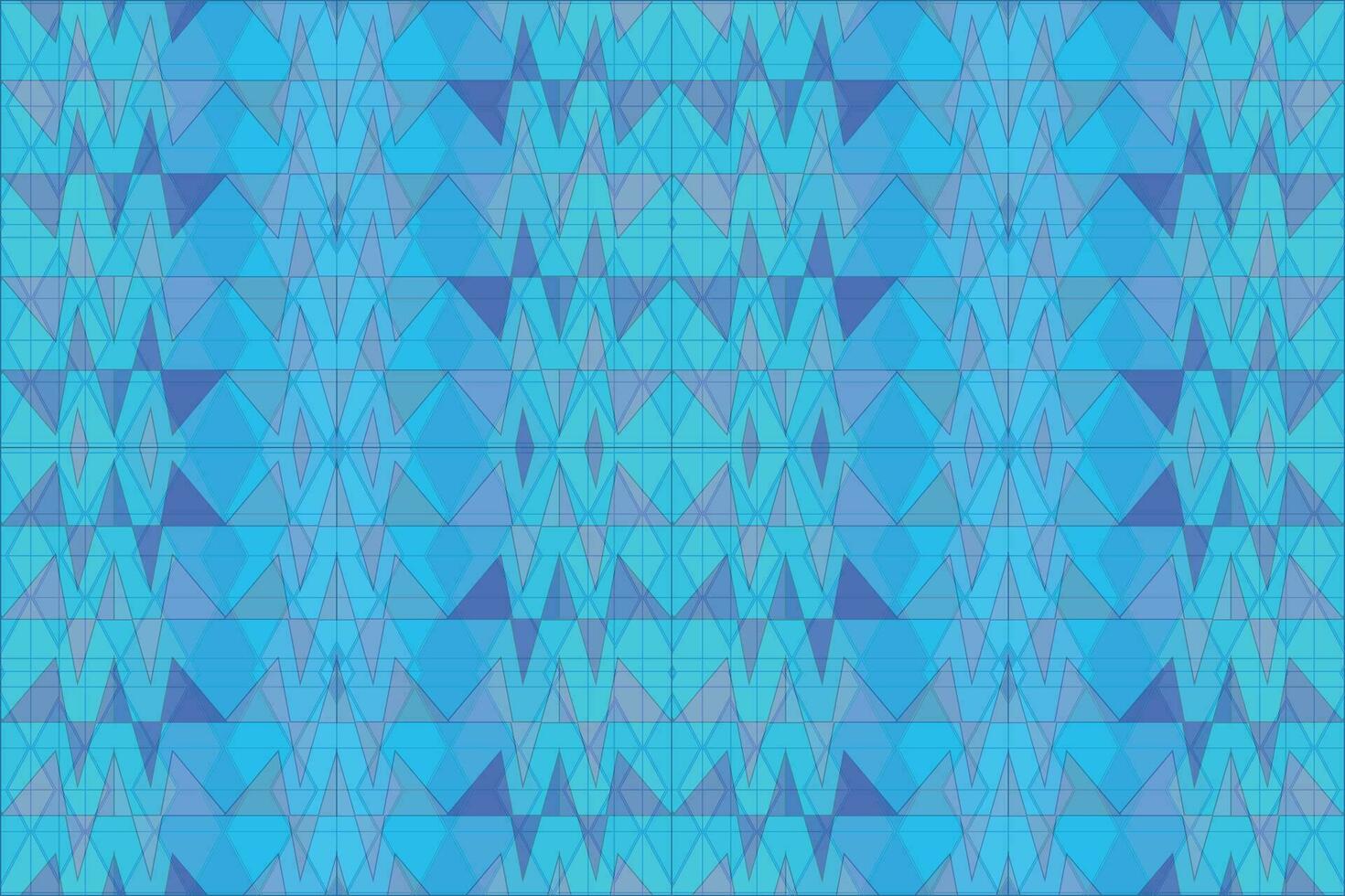 Ethnic zigzag pattern in retro colors, Aztec style seamless vector background