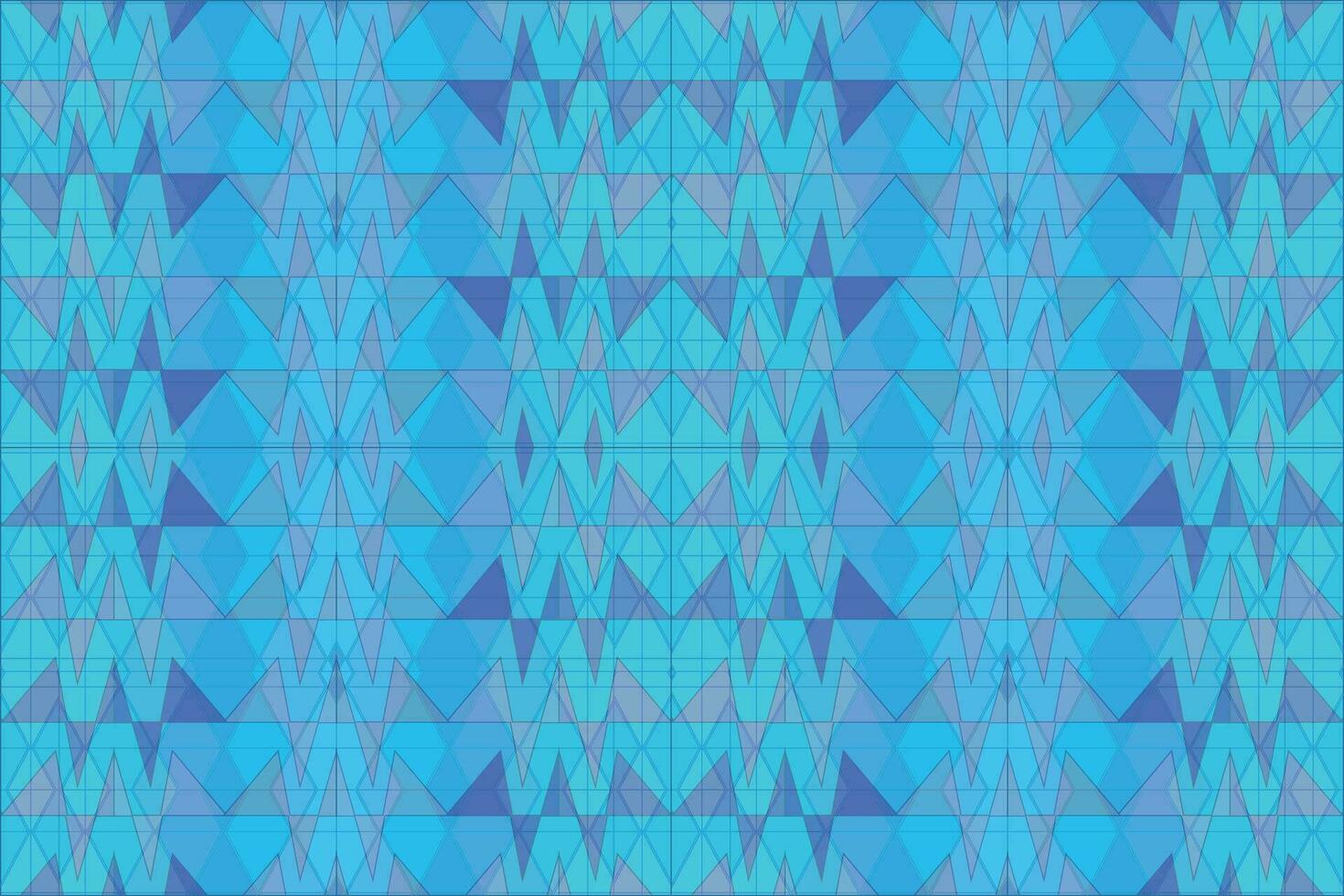 Ethnic zigzag pattern in retro colors, Aztec style seamless vector background