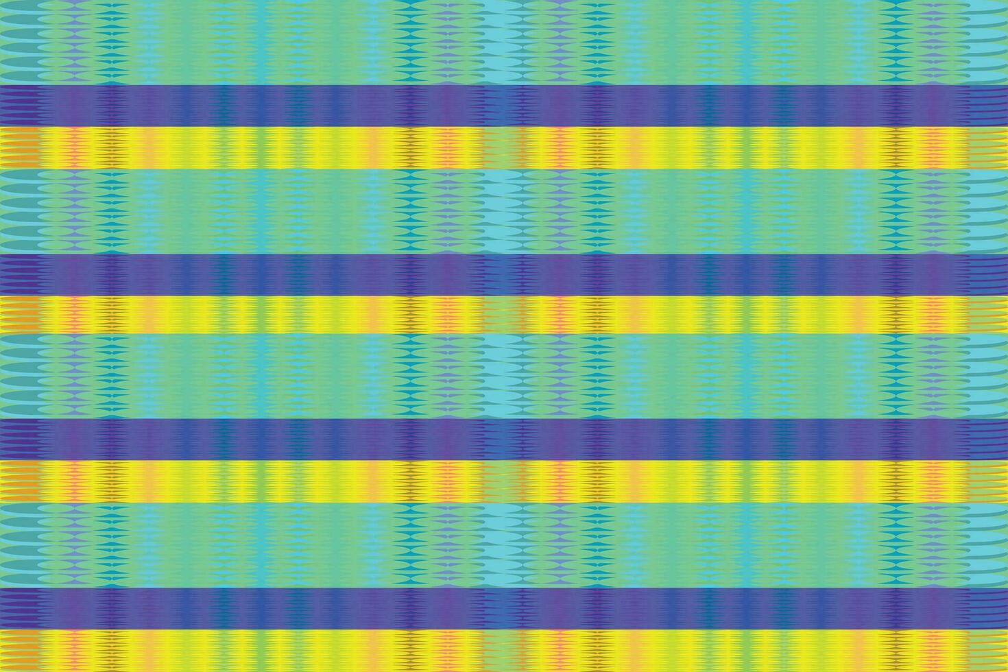 Ethnic zigzag pattern in retro colors, Aztec style seamless vector background
