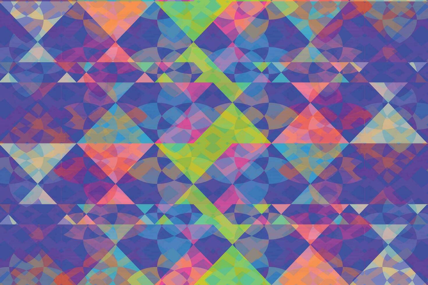 Ethnic zigzag pattern in retro colors, Aztec style seamless vector background