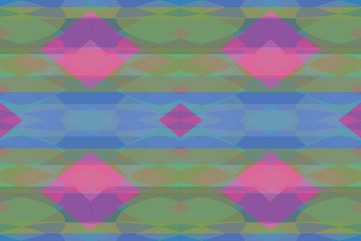 Ethnic zigzag pattern in retro colors, Aztec style seamless vector background