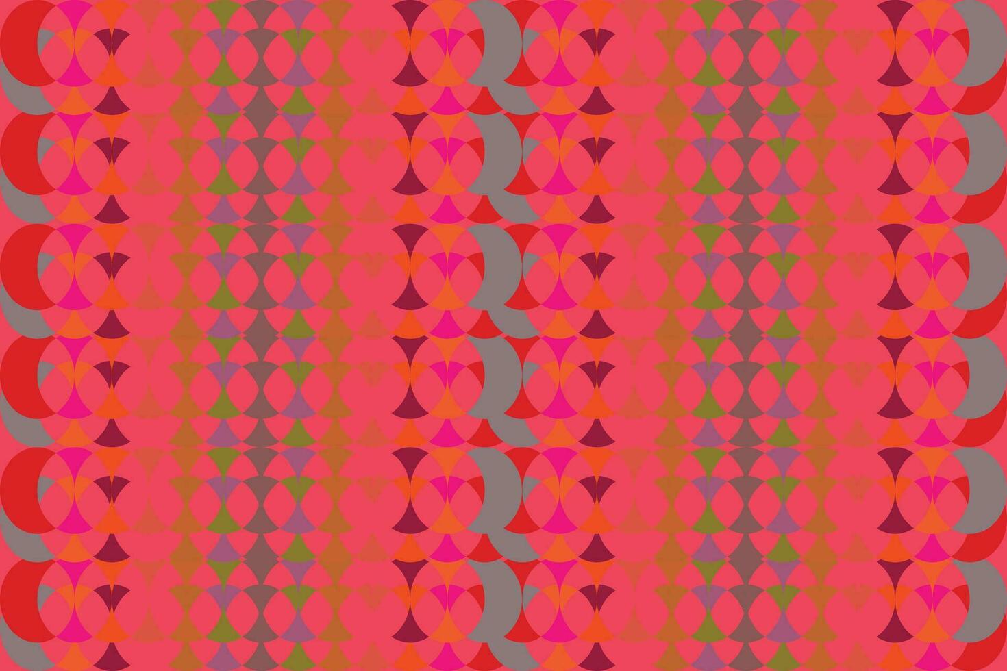 Ethnic zigzag pattern in retro colors, Aztec style seamless vector background