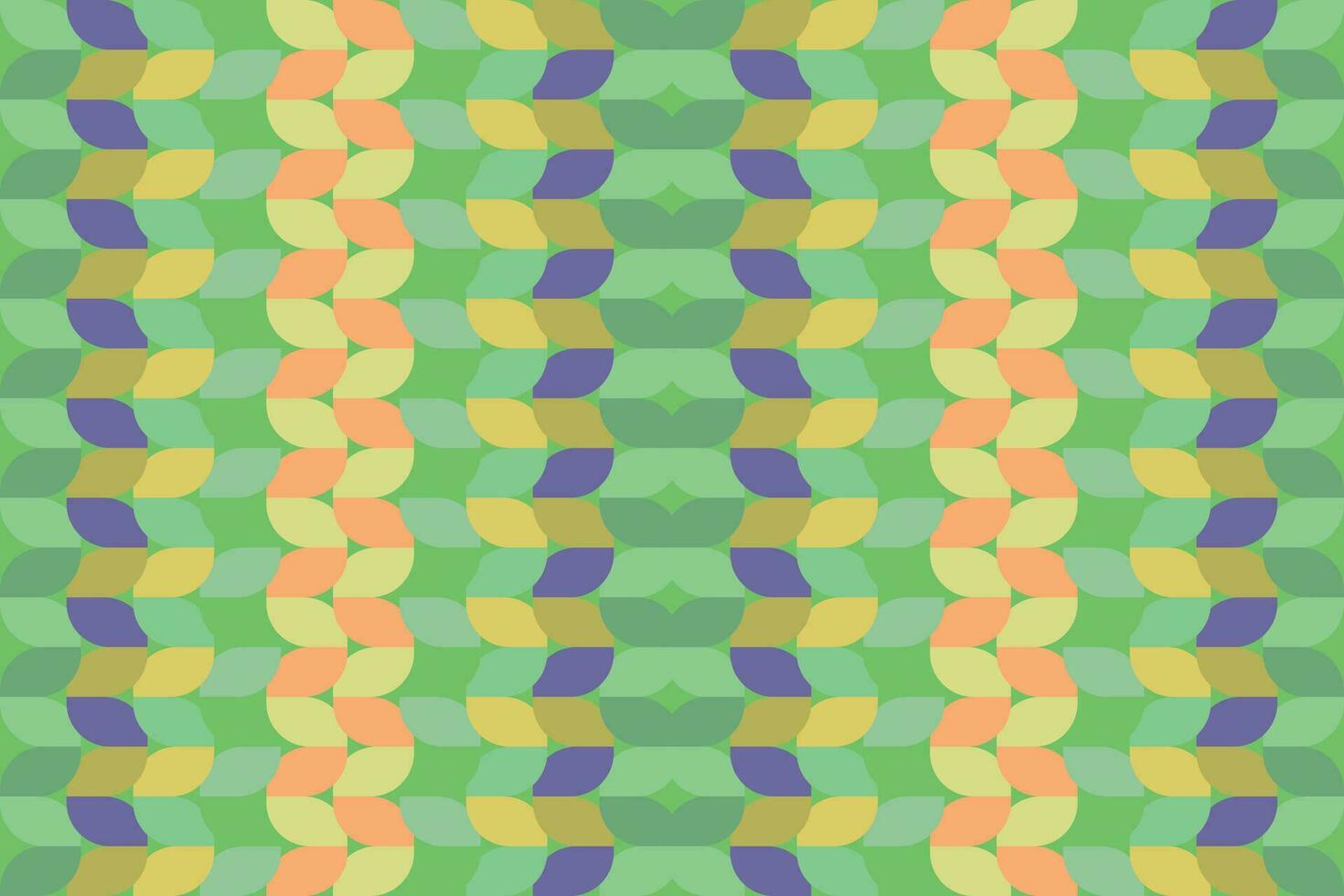 Ethnic zigzag pattern in retro colors, Aztec style seamless vector background