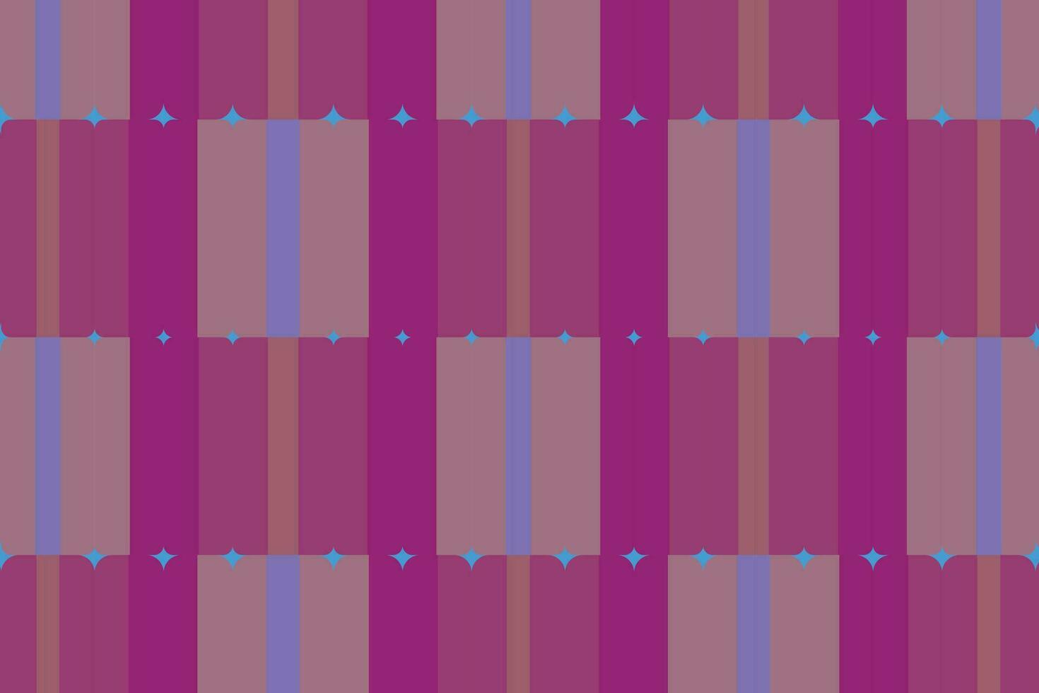 Ethnic zigzag pattern in retro colors, Aztec style seamless vector background