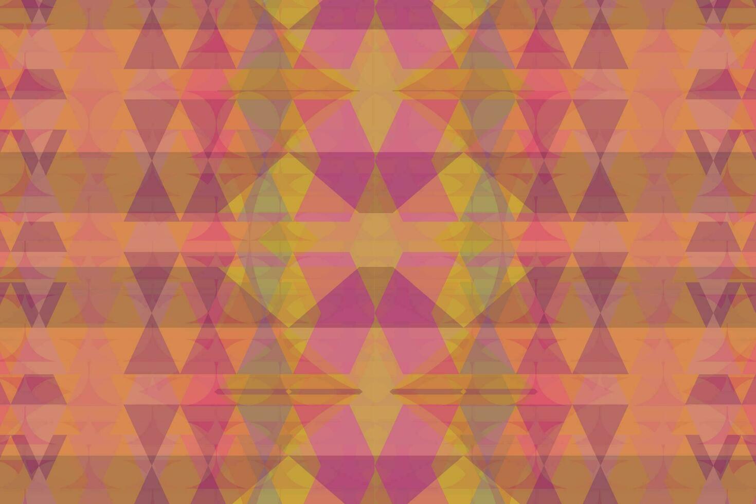 Ethnic zigzag pattern in retro colors, Aztec style seamless vector background