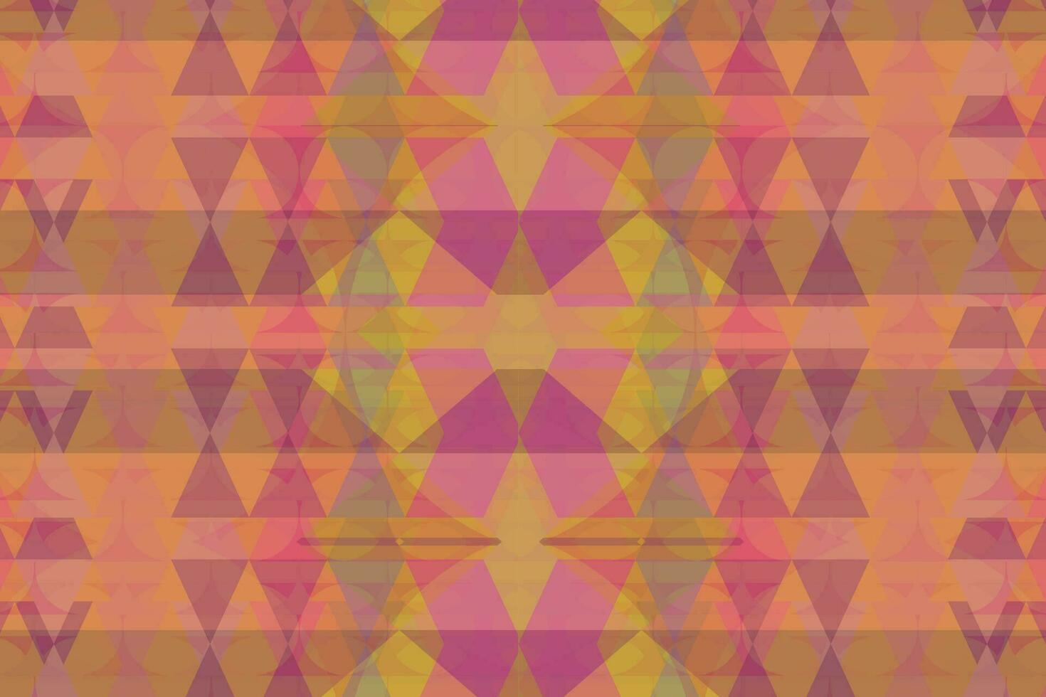 Ethnic zigzag pattern in retro colors, Aztec style seamless vector background