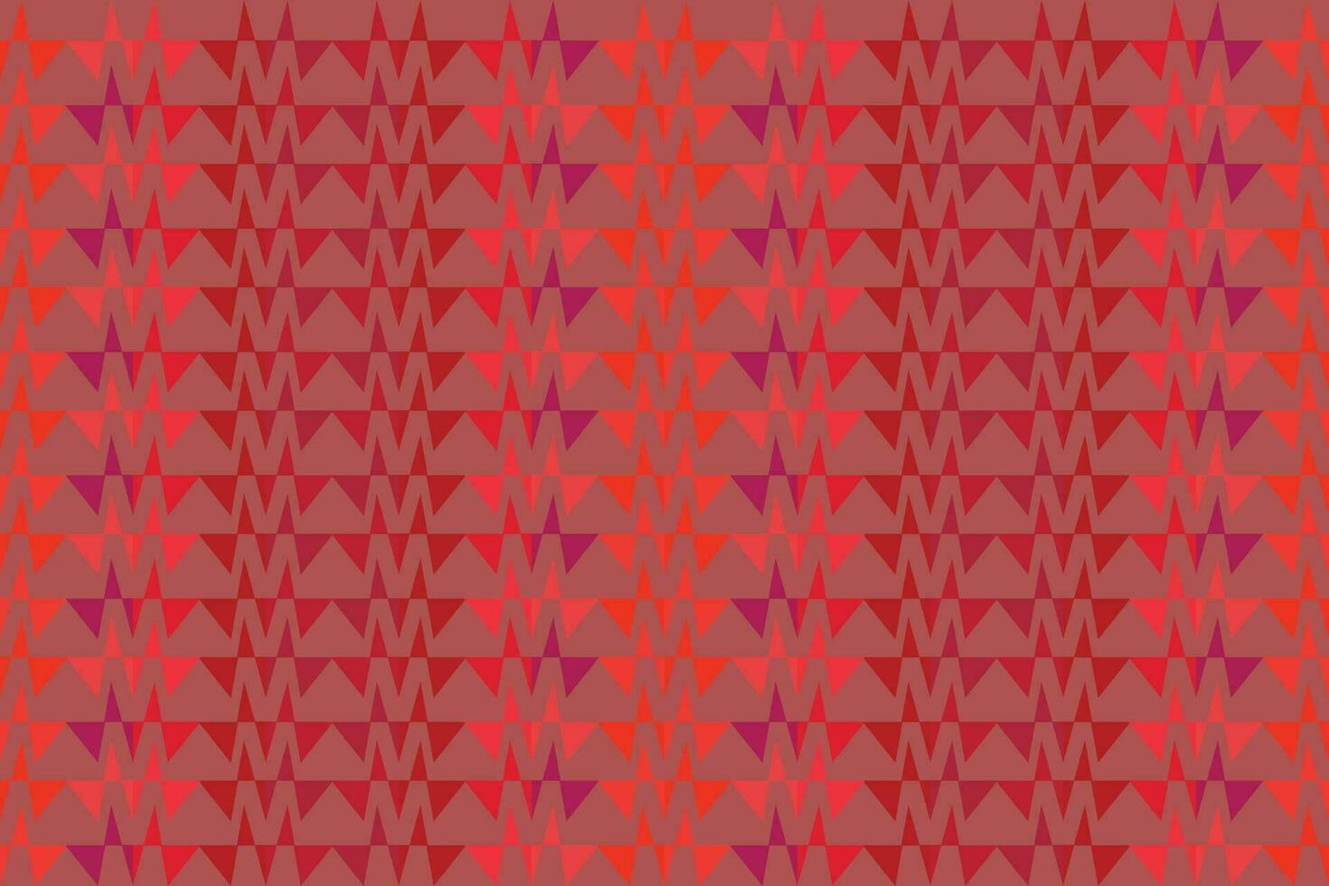 Ethnic zigzag pattern in retro colors, Aztec style seamless vector background