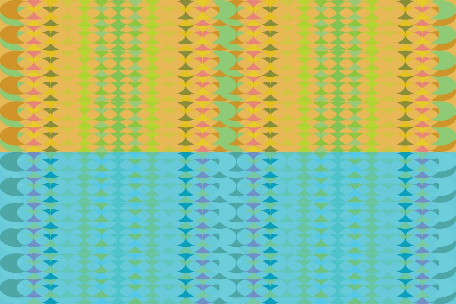 Ethnic zigzag pattern in retro colors, Aztec style seamless vector background
