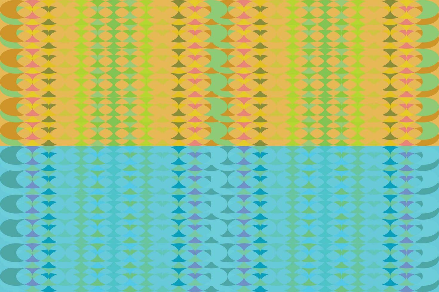 Ethnic zigzag pattern in retro colors, Aztec style seamless vector background