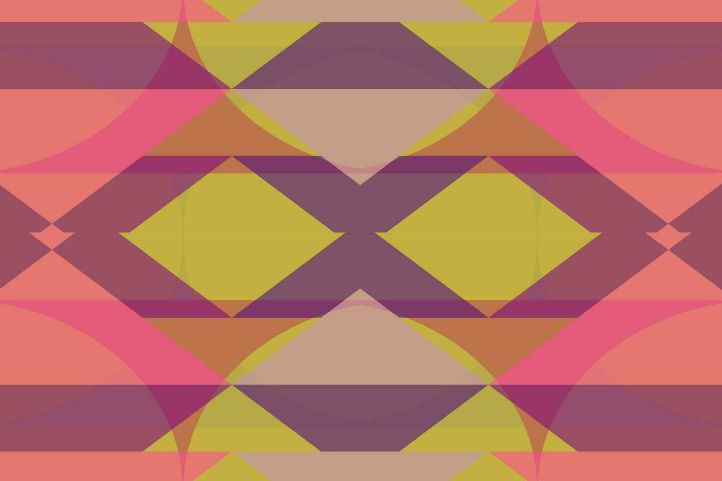Ethnic zigzag pattern in retro colors, Aztec style seamless vector background