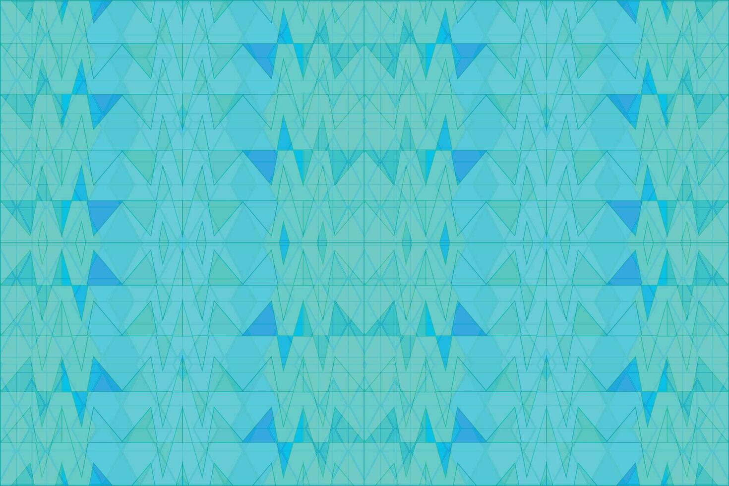 Ethnic zigzag pattern in retro colors, Aztec style seamless vector background