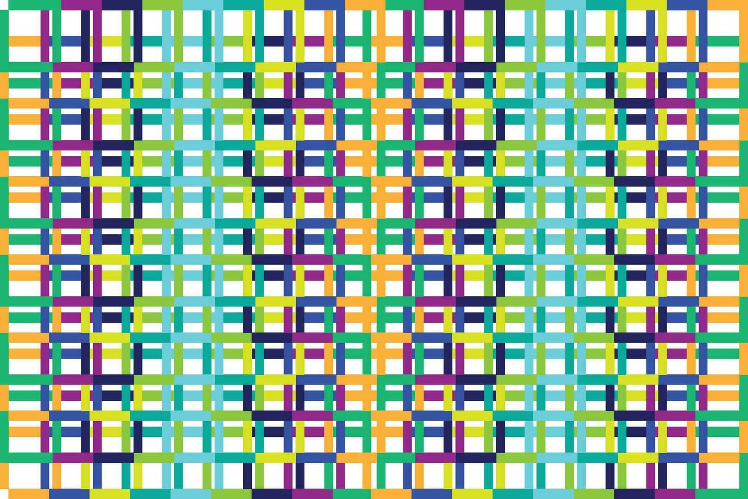 Ethnic zigzag pattern in retro colors, Aztec style seamless vector background