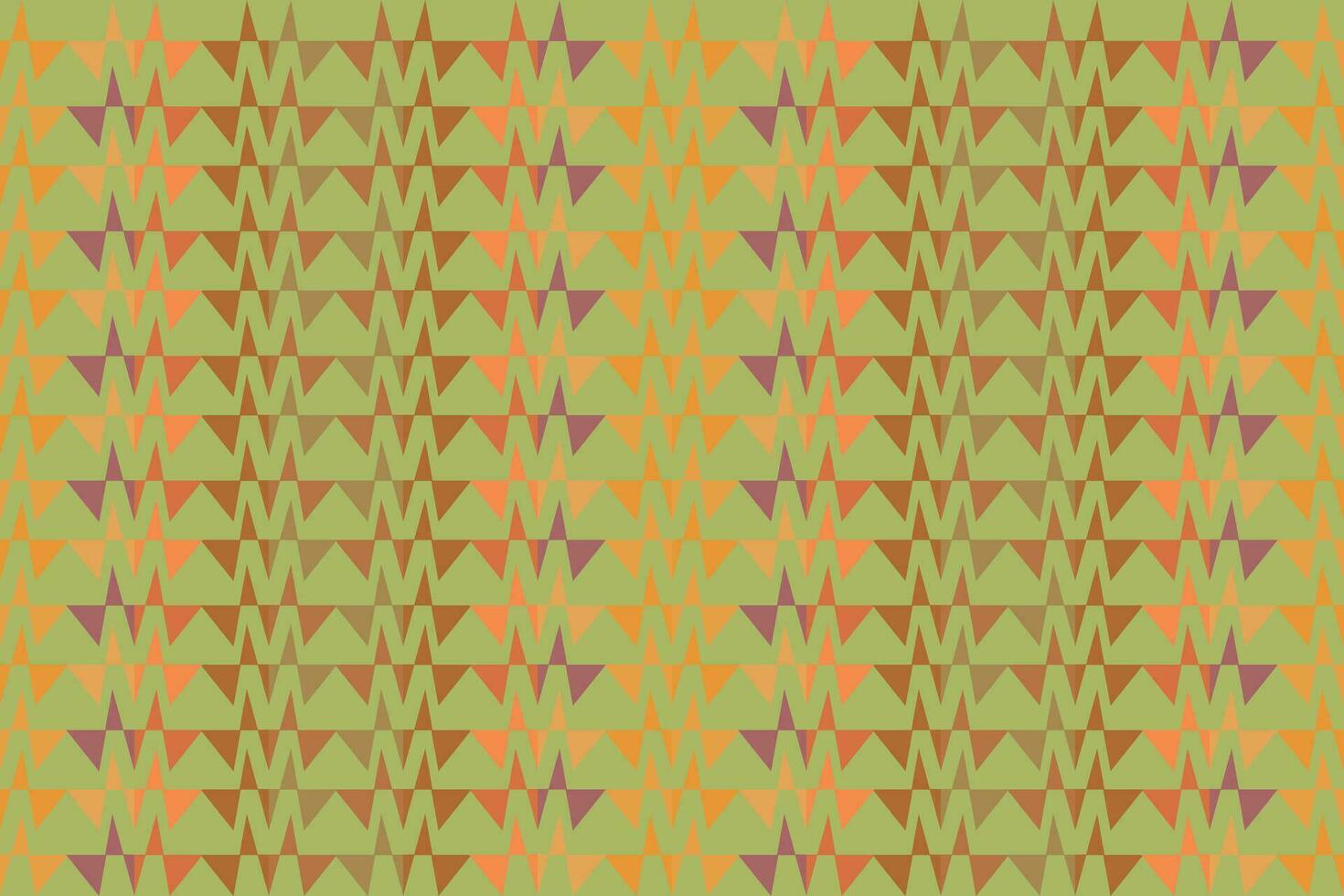 Ethnic zigzag pattern in retro colors, Aztec style seamless vector background