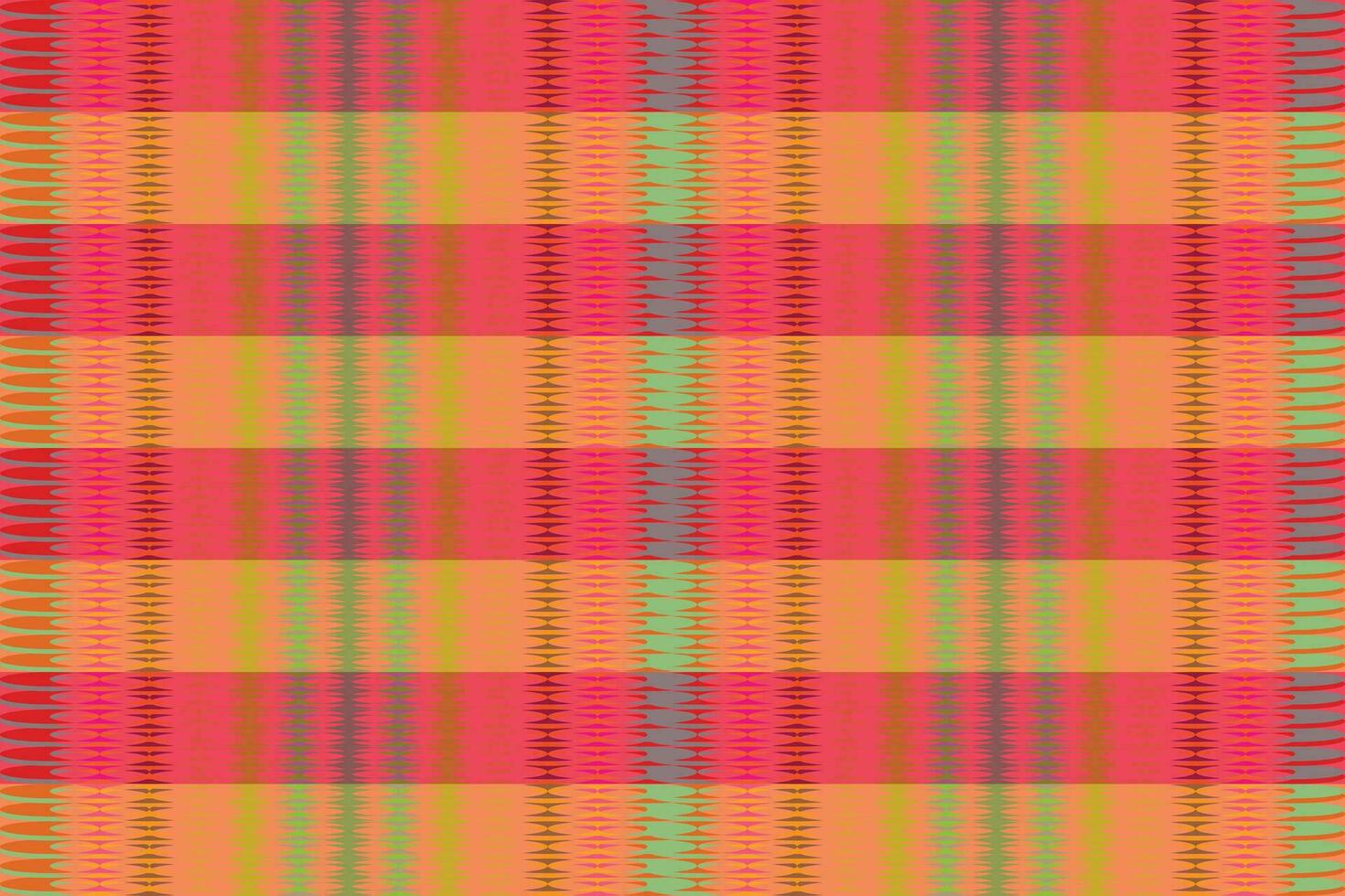 Ethnic zigzag pattern in retro colors, Aztec style seamless vector background