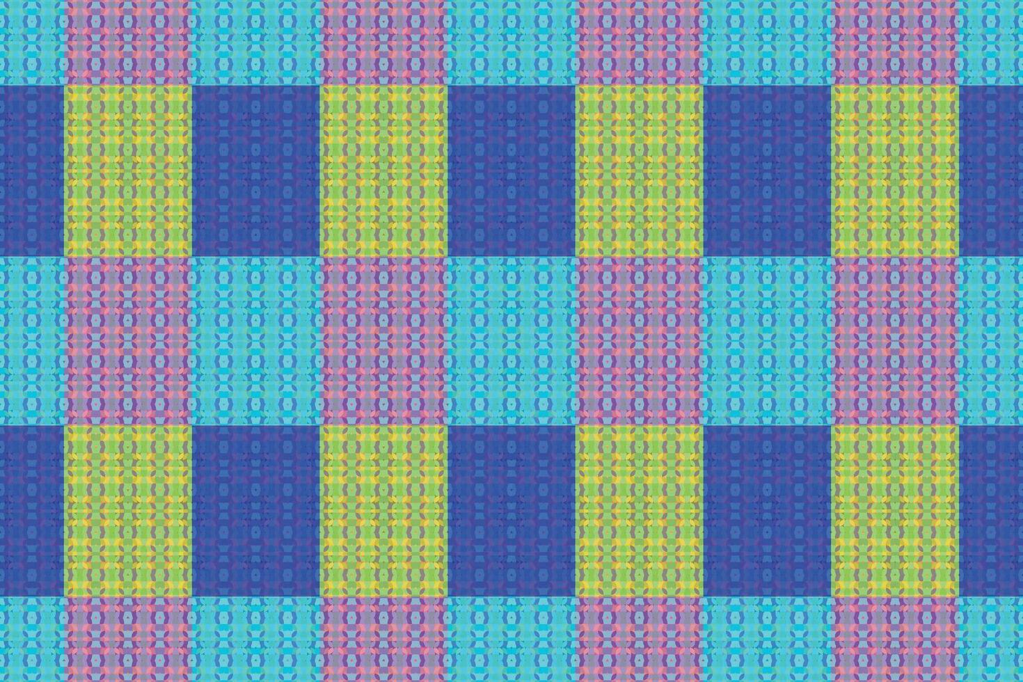 Ethnic zigzag pattern in retro colors, Aztec style seamless vector background