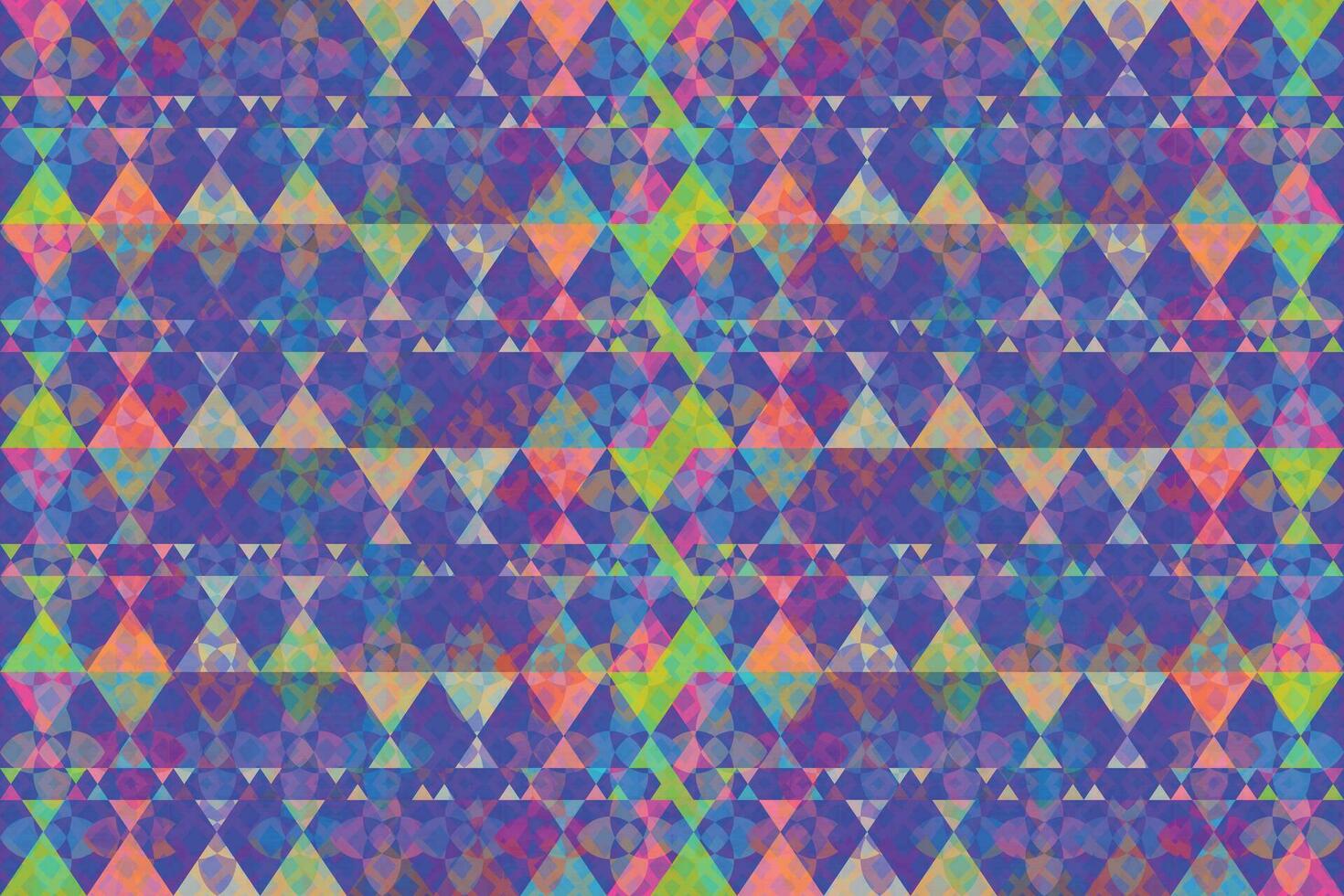 Ethnic zigzag pattern in retro colors, Aztec style seamless vector background