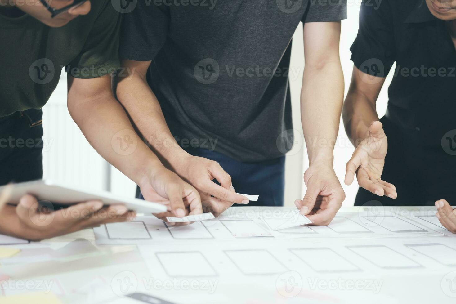 ux ui y programación desarrollo tecnología. foto