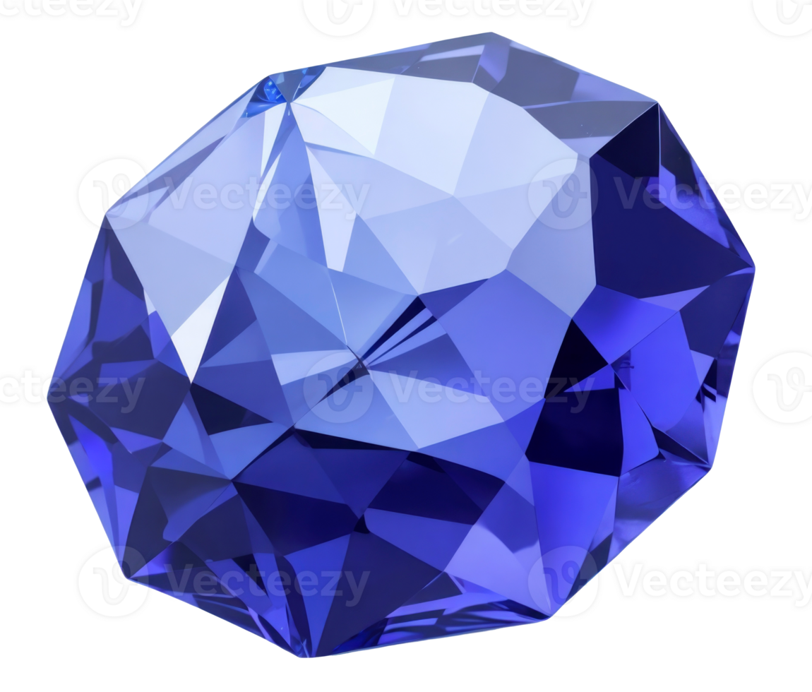 Blue Diamond isolated. png