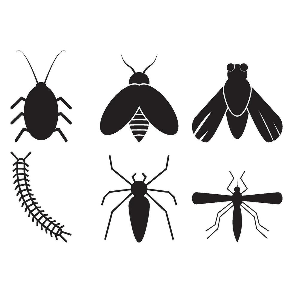 insect icon vector