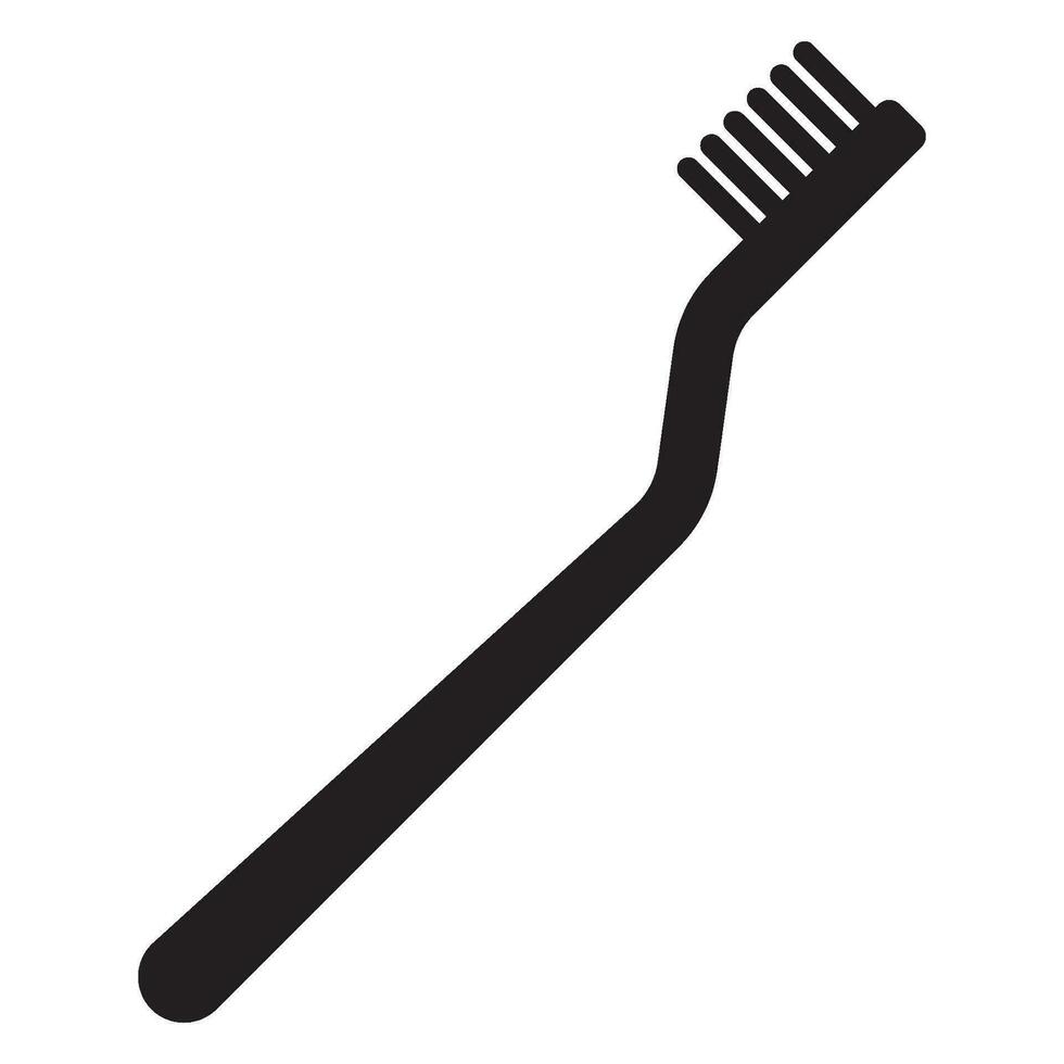 toothbrush icon vector