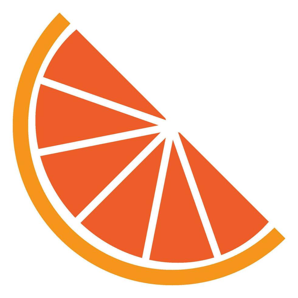 orange icon vector