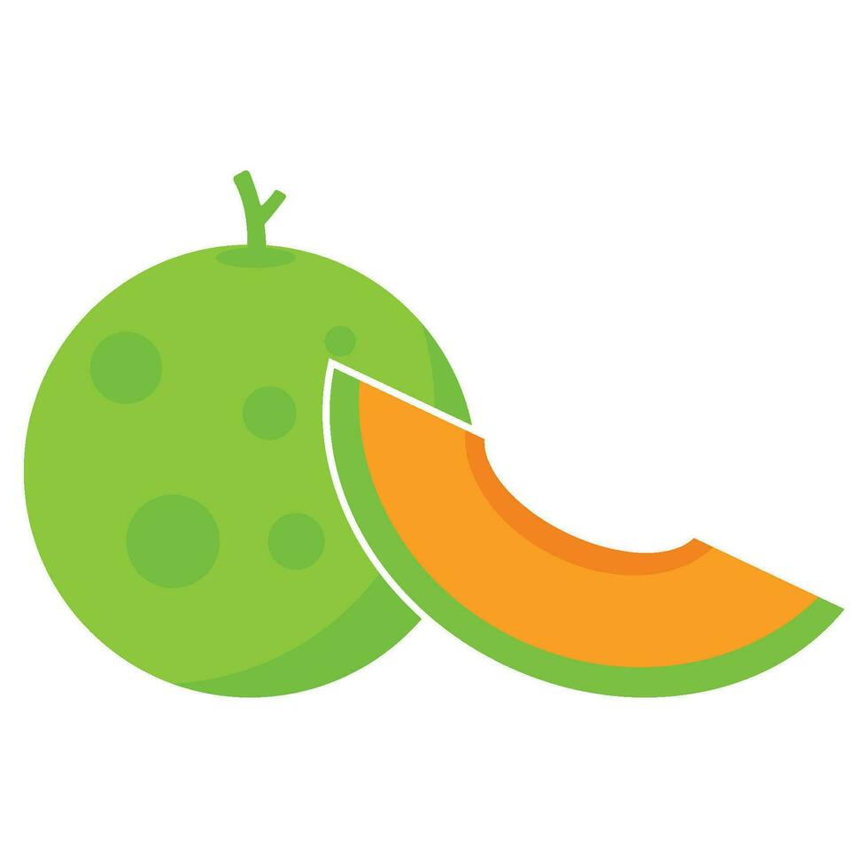 melon icon vector