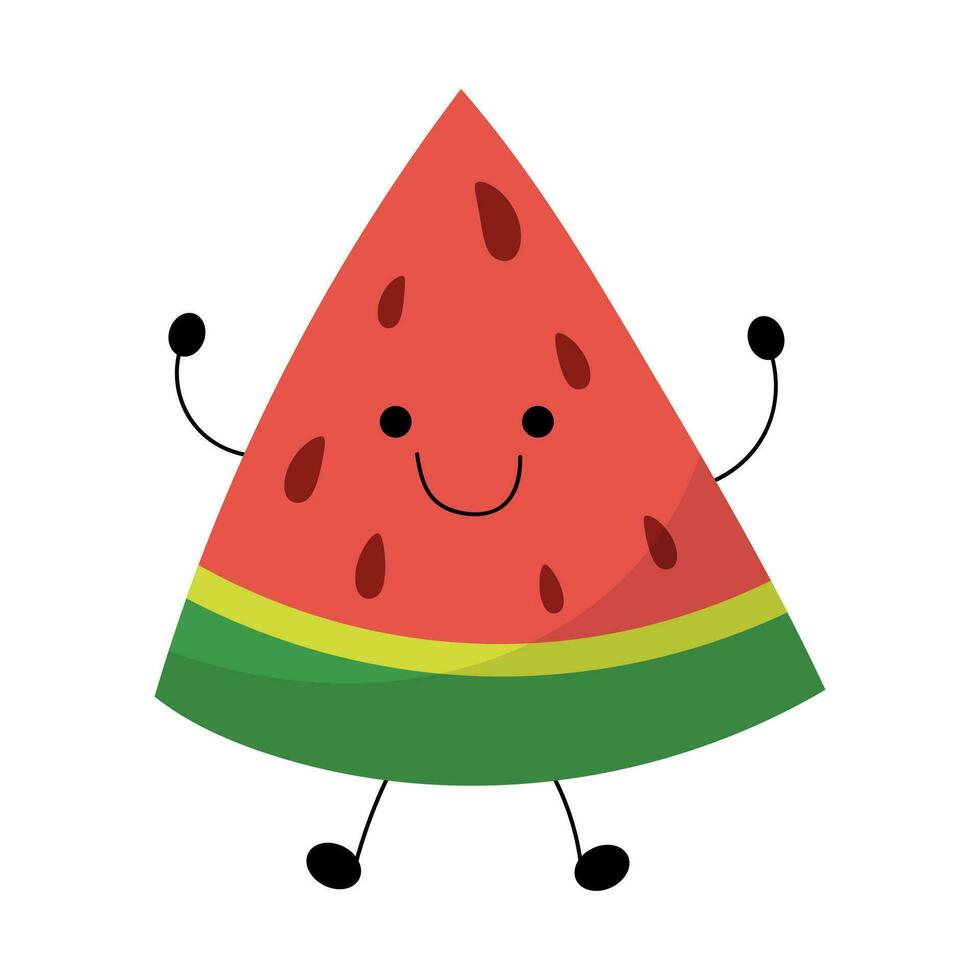 cute watermelon vector