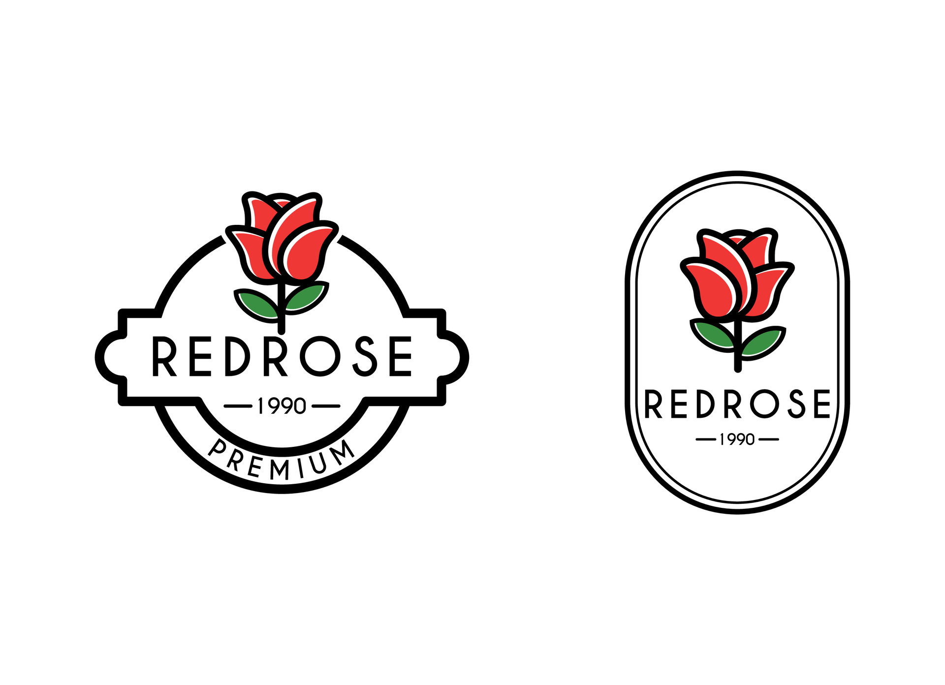 Red Rose Logo Vector Illustration Emblem Stock Vector 26149174 Vector Red Rose Logo Vector Illustration Emblem Stock Vector 26149174 Vector