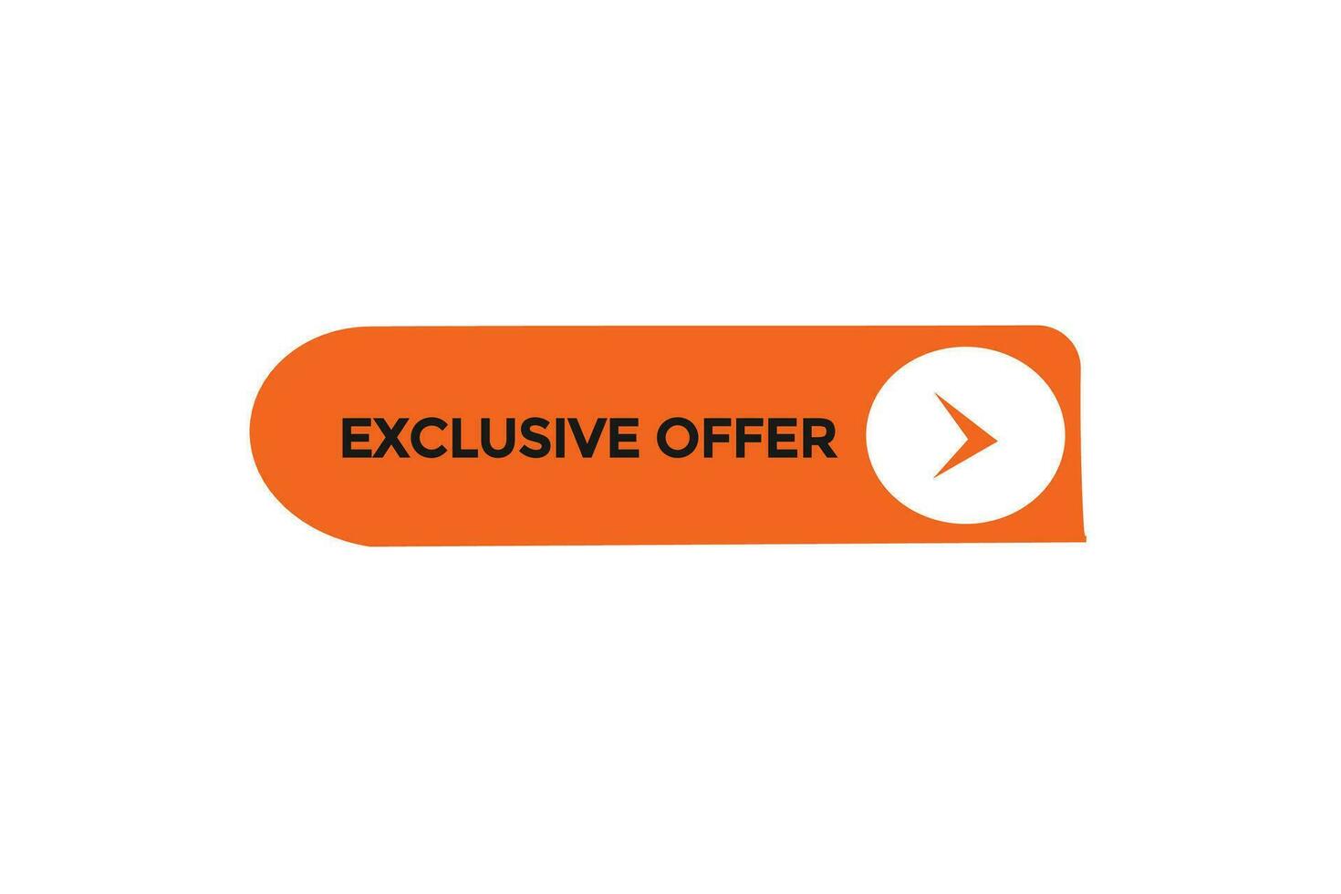 new exclusive offer, level, sign, speech, bubble  banner, vector