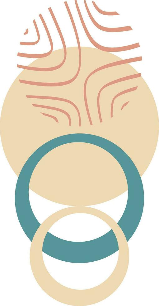 abstract art corner vector