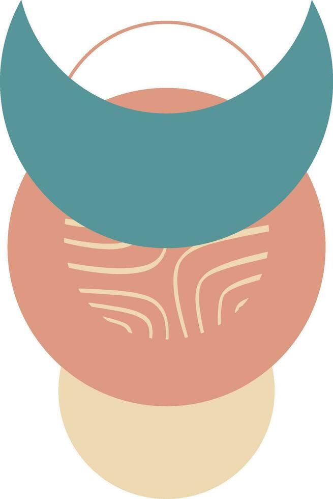 abstract art corner vector