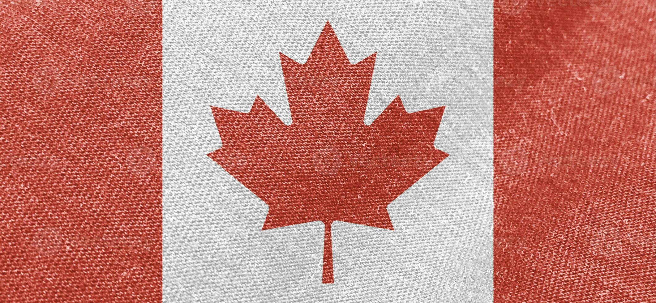 Canada flag fabric cotton material wide flag wallpaper photo