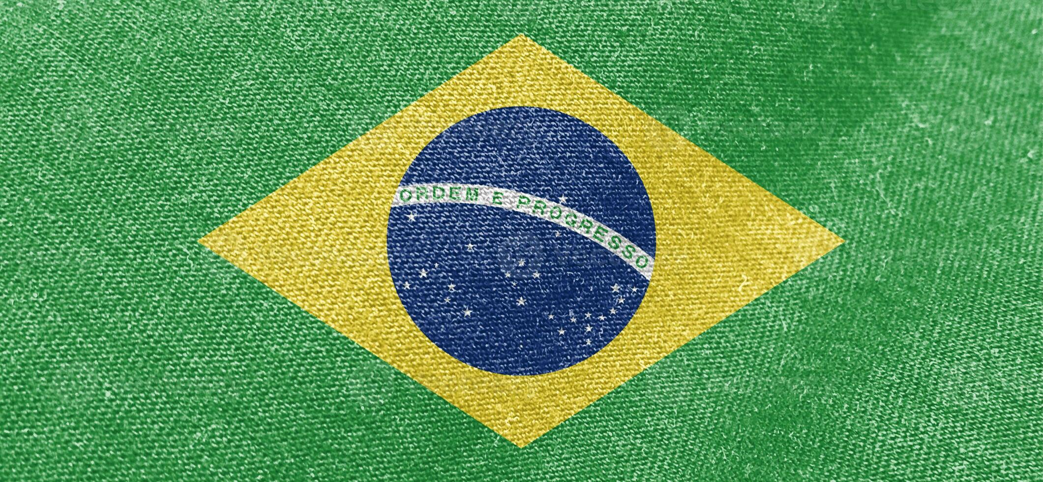 Brazil flag fabric cotton material wide flag wallpaper photo