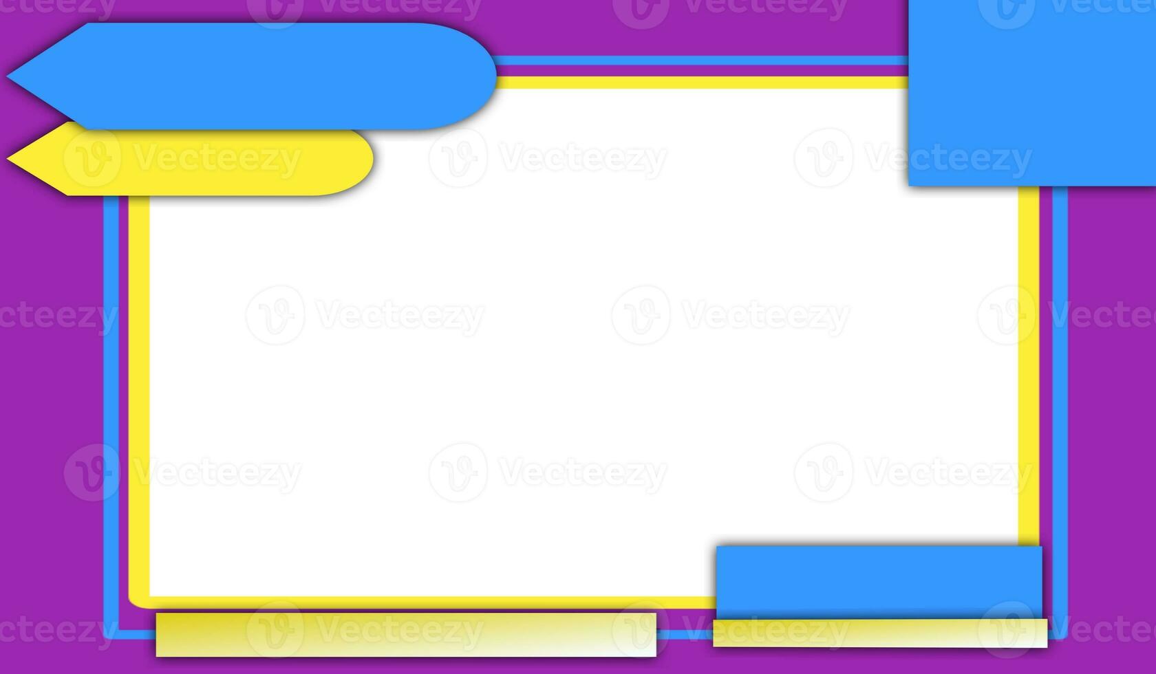 Abstract background with colorful shape design for banner template and presentation photo