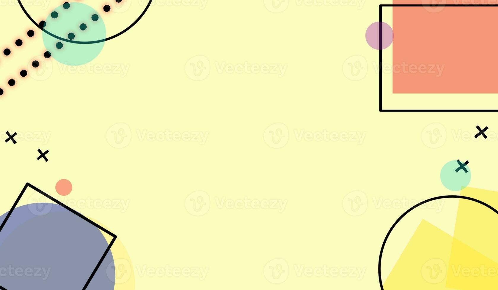 Abstract background with colorful shape design for banner template and presentation photo