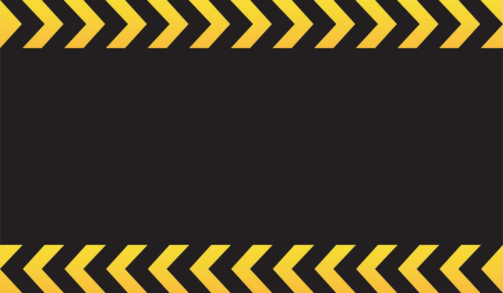 Black and yellow warning line striped rectangular background, yellow and black stripes on the diagonal vector