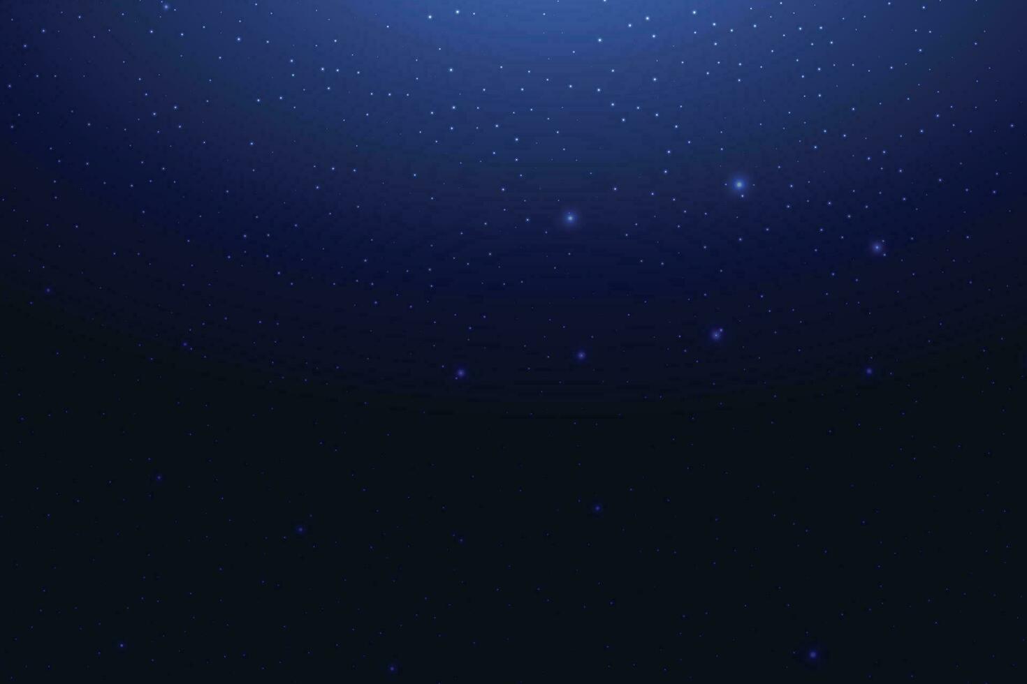 Space sky with stars. Galaxy, universe with copy space for text background. Vector illustration