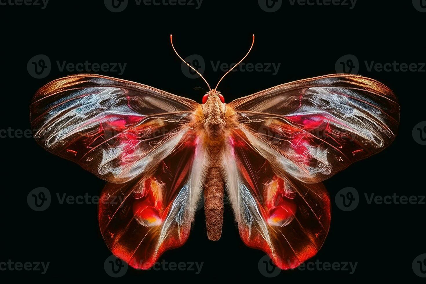 fascinante mariposa fotografía creado con generativo ai tecnología. foto