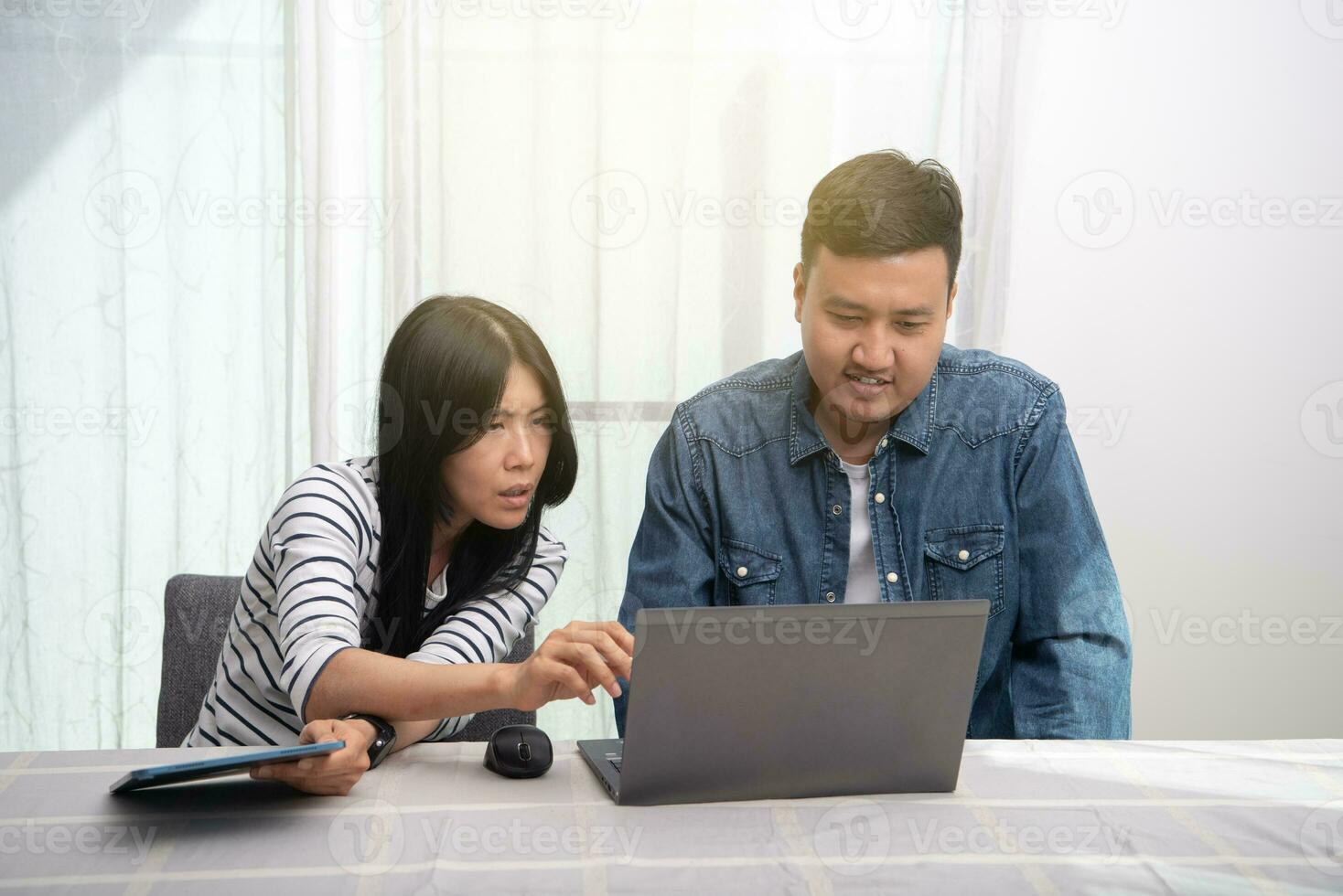 Business person working at home photo