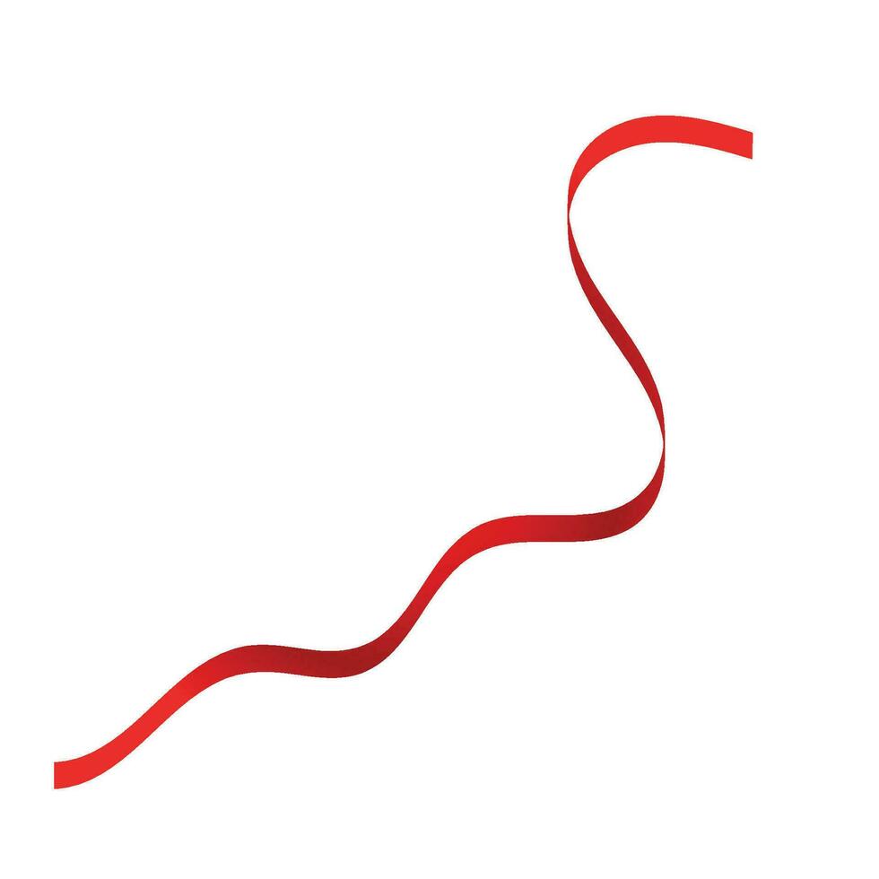 Red Ribbon Illustration vector