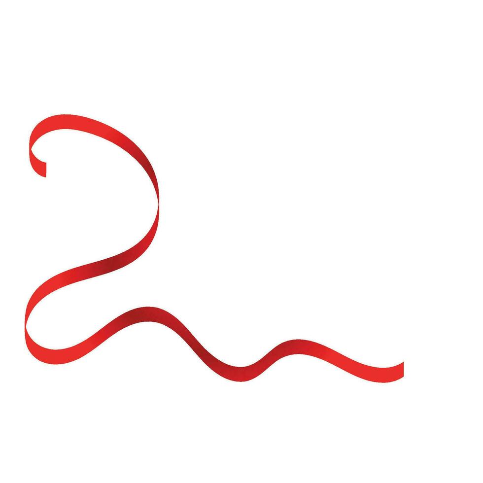 Red Ribbon Illustration vector