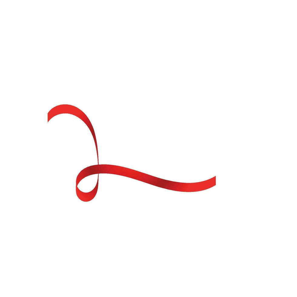 Red Ribbon Illustration vector