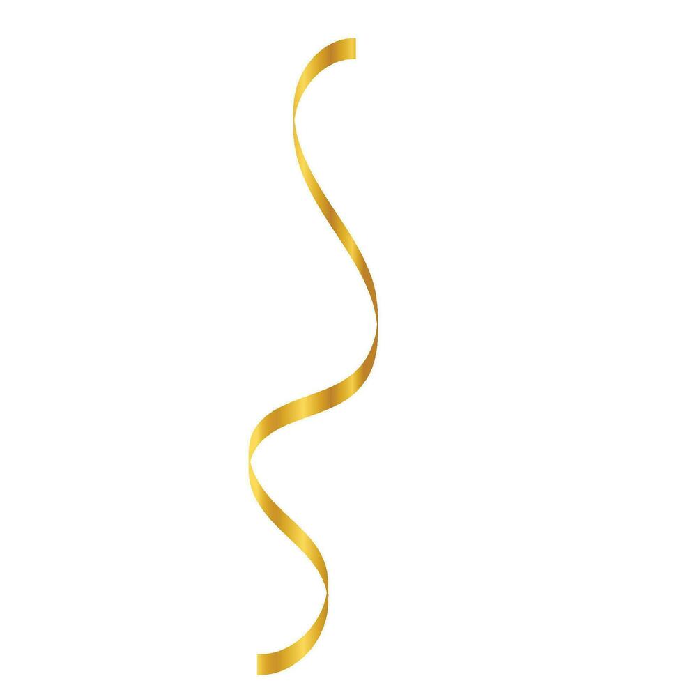 Gold Ribbon Illustration vector