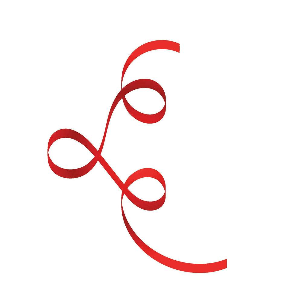 Red Ribbon Illustration vector